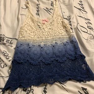 Knitted Mesh Tank